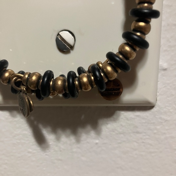Alex an Ani vintage 66 gold with black beads wrap - Picture 4 of 4